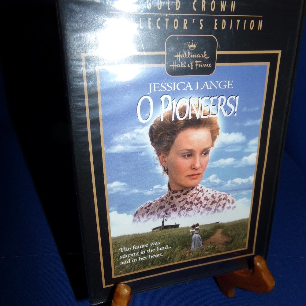 Hallmark Hall of Fame Crown Gold Collectors Edition - O Pioneers - Jessica Lange
